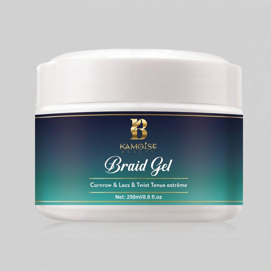 Gel pour tresses Cornrow & Locs & Twist Tenue extrême